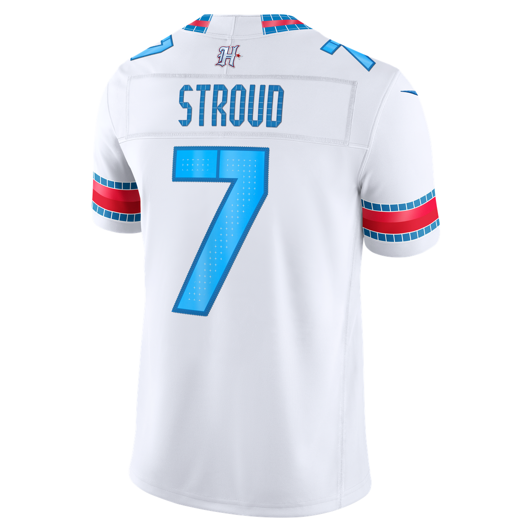 C.J. Stroud Houston Texans 2026 Rivalries Collection Stitched Jersey - White