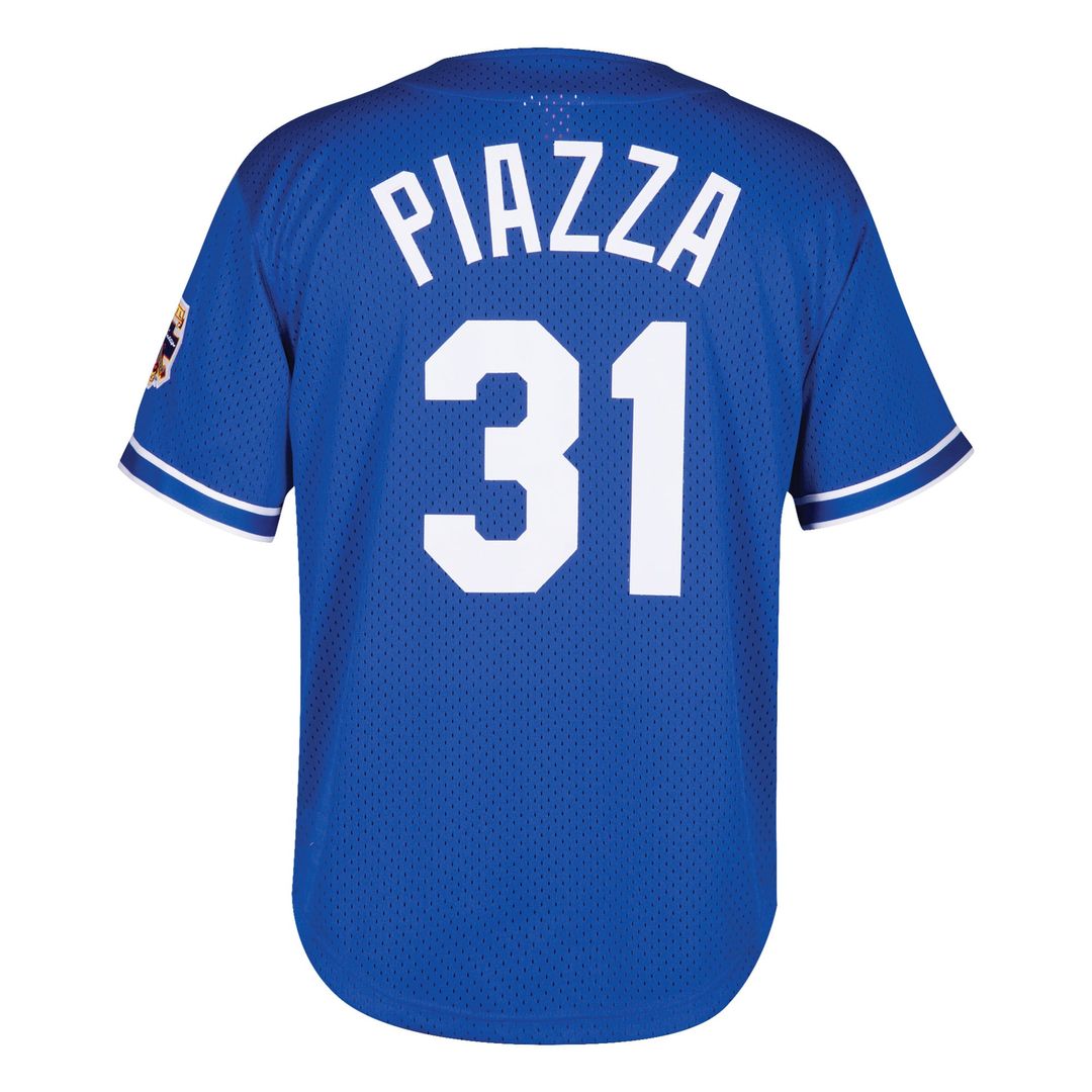 Mike Piazza Los Angeles Dodgers Youth Mesh Jersey - Royal