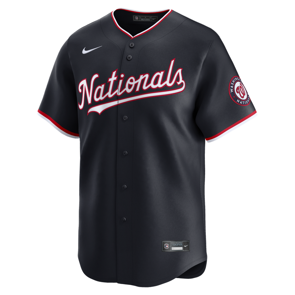 James Wood Washington Nationals Alternate Jersey - Navy