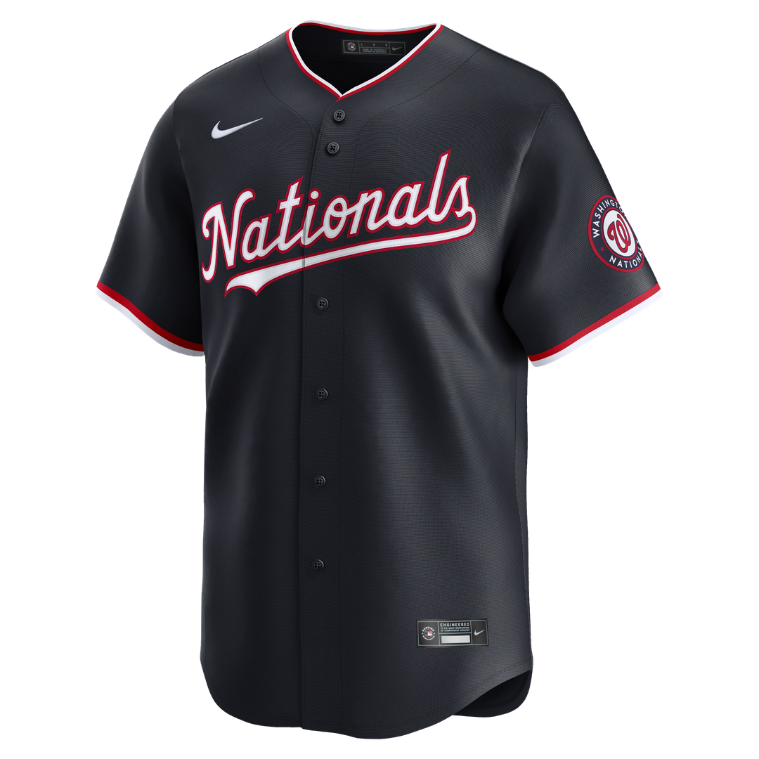 James Wood Washington Nationals Alternate Jersey - Navy