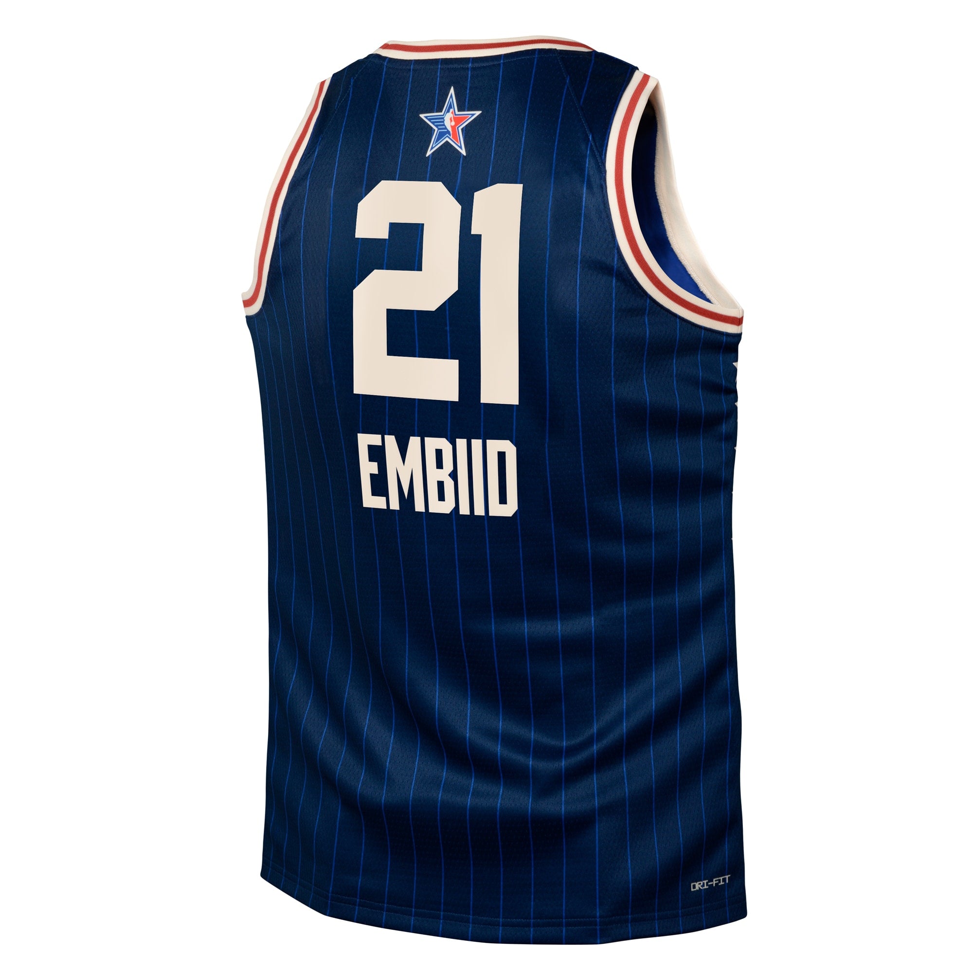 Joel Embiid Philadelphia 76ers 2024 All-Star Swingman Jersey - Navy - Youth