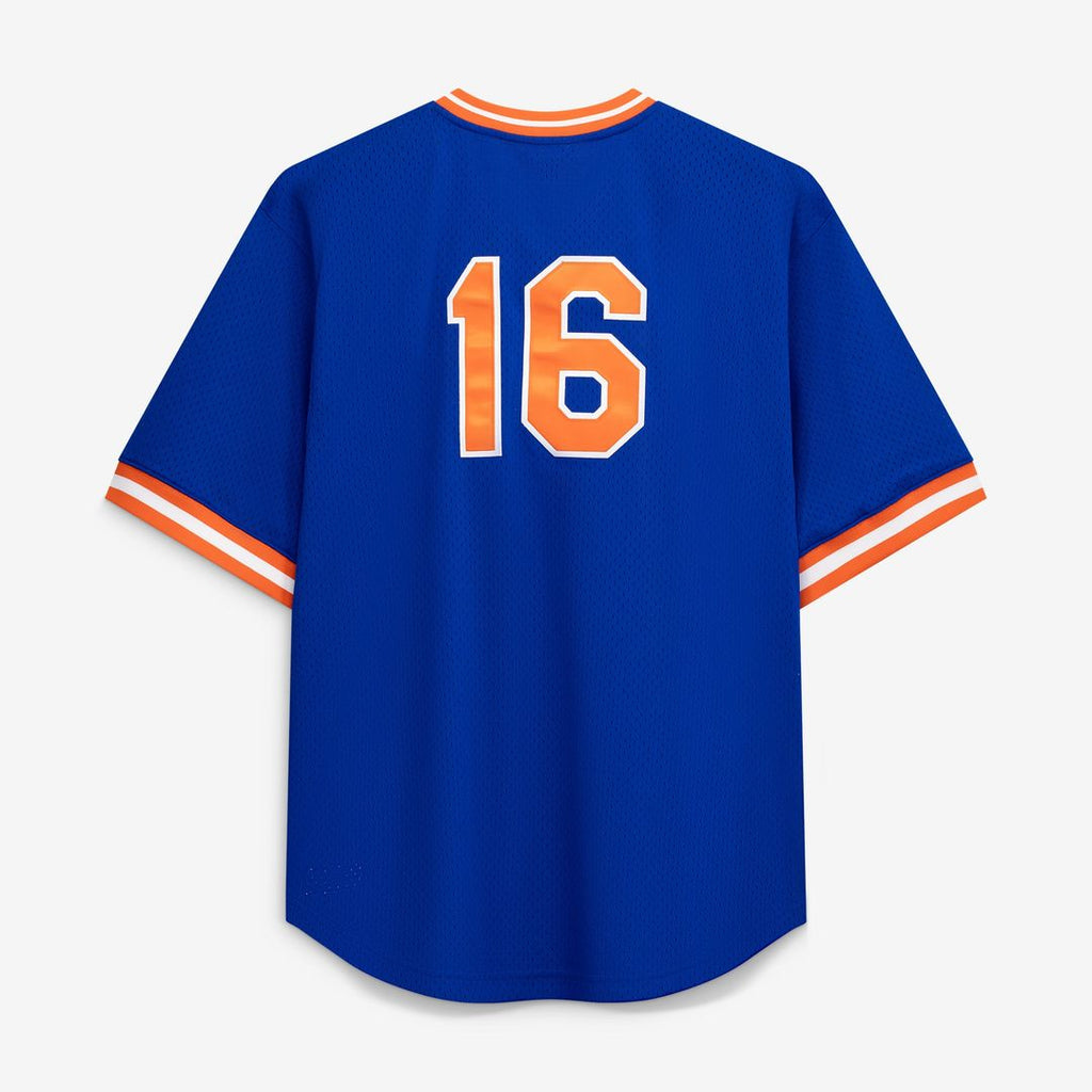 Dwight Gooden New York Mets Big & Tall Mesh Jersey - Royal