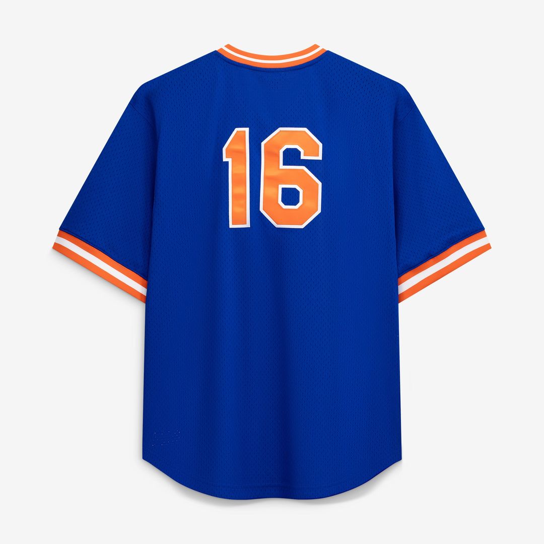 Dwight Gooden New York Mets Big & Tall Mesh Jersey - Royal