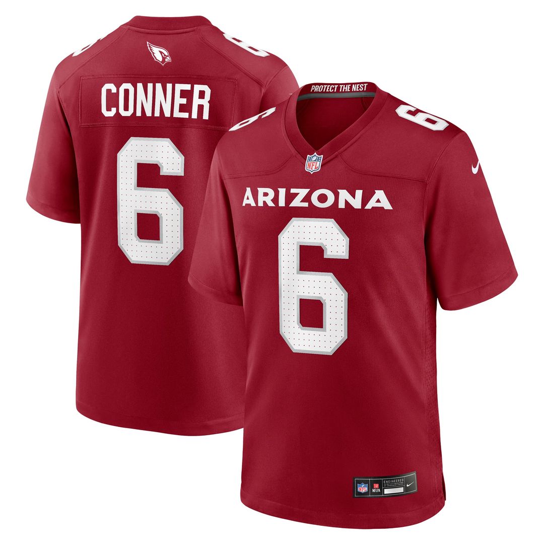 James Conner Arizona Cardinals Home Jersey - Cardinal