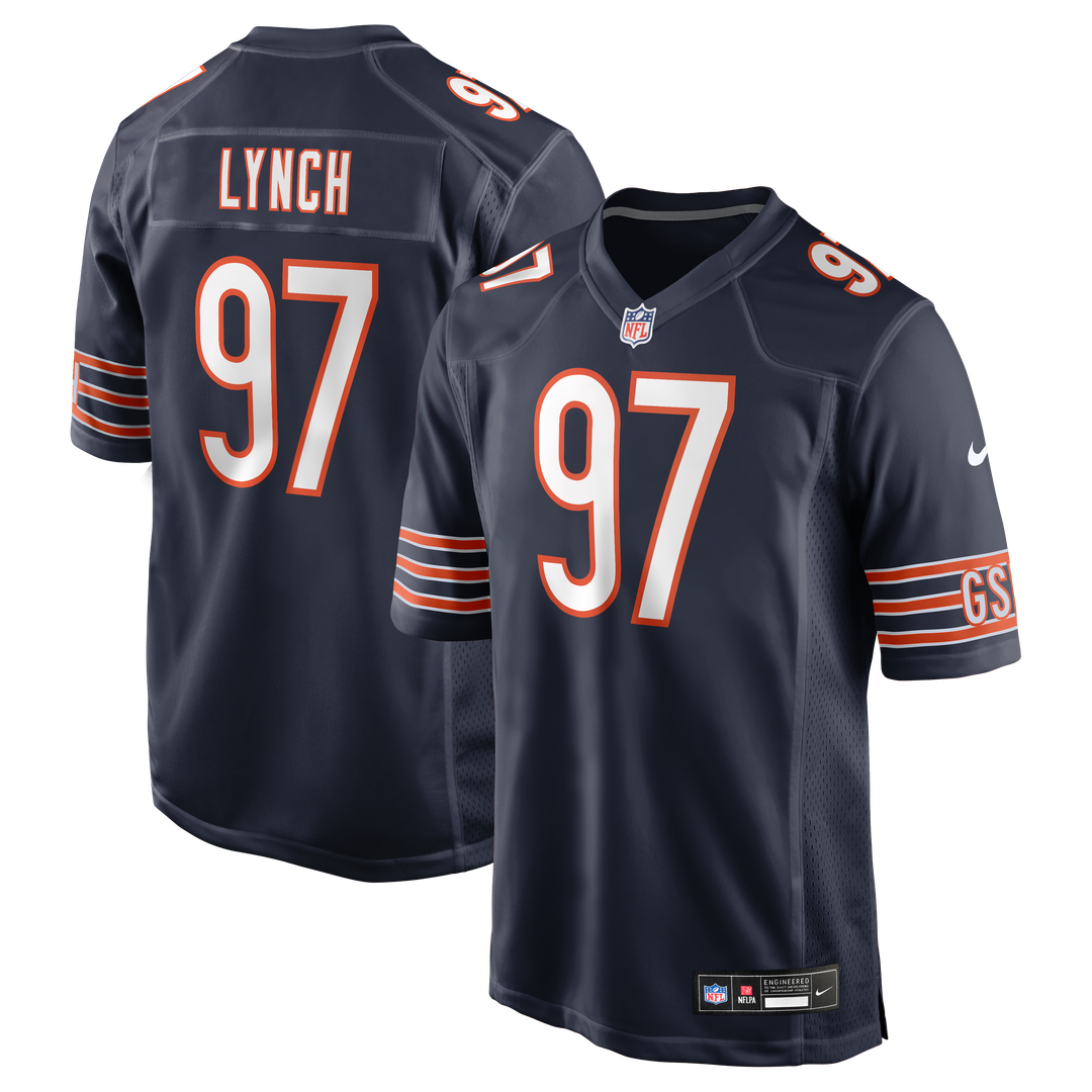 James Lynch Chicago Bears Team Jersey - Navy