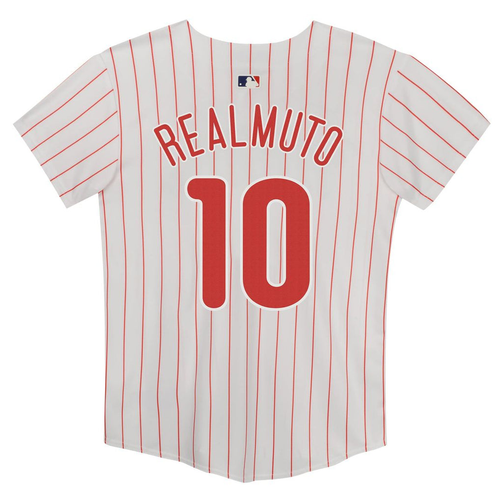 J.T. Realmuto Philadelphia Phillies Preschool Home Jersey - White