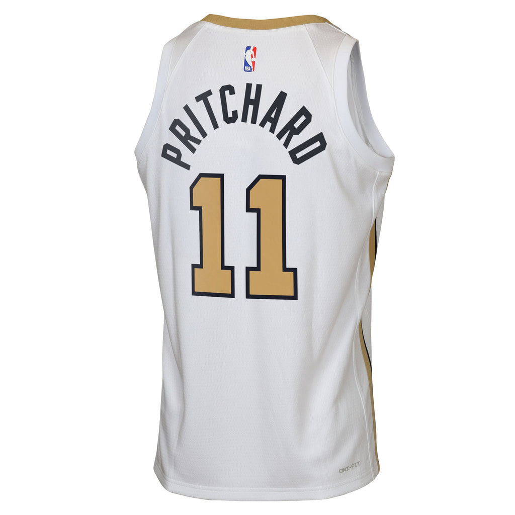 Boston Celtics 2025/26 Jersey - White - Payton Pritchard - Youth