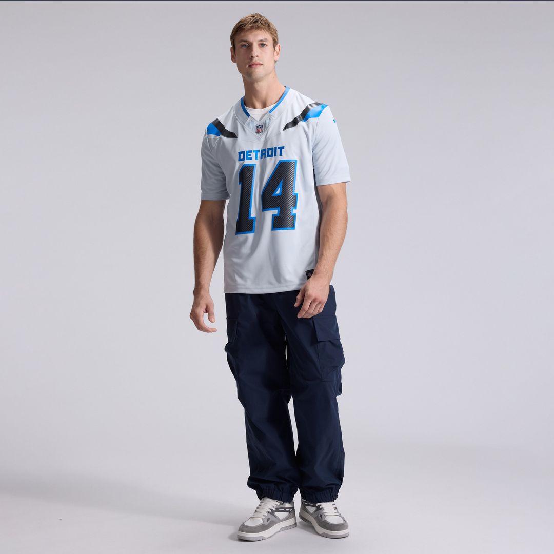 Amon-Ra St. Brown Detroit Lions 2026 Rivalries Collection Stitched Jersey - Silver