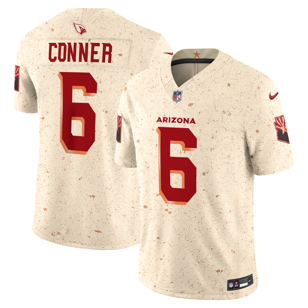 James Conner Arizona Cardinals Rivalries Collection Stitched Jersey - Natural