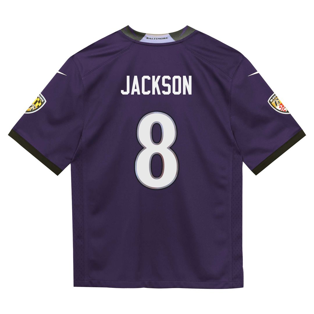 Lamar Jackson Baltimore Ravens Preschool Team Jersey - Purple