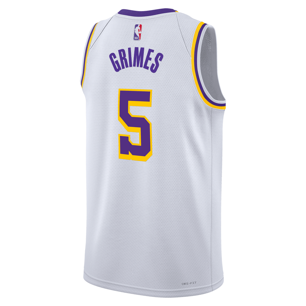 Los Angeles Lakers Edition Jersey - White - Quentin Grimes - Unisex