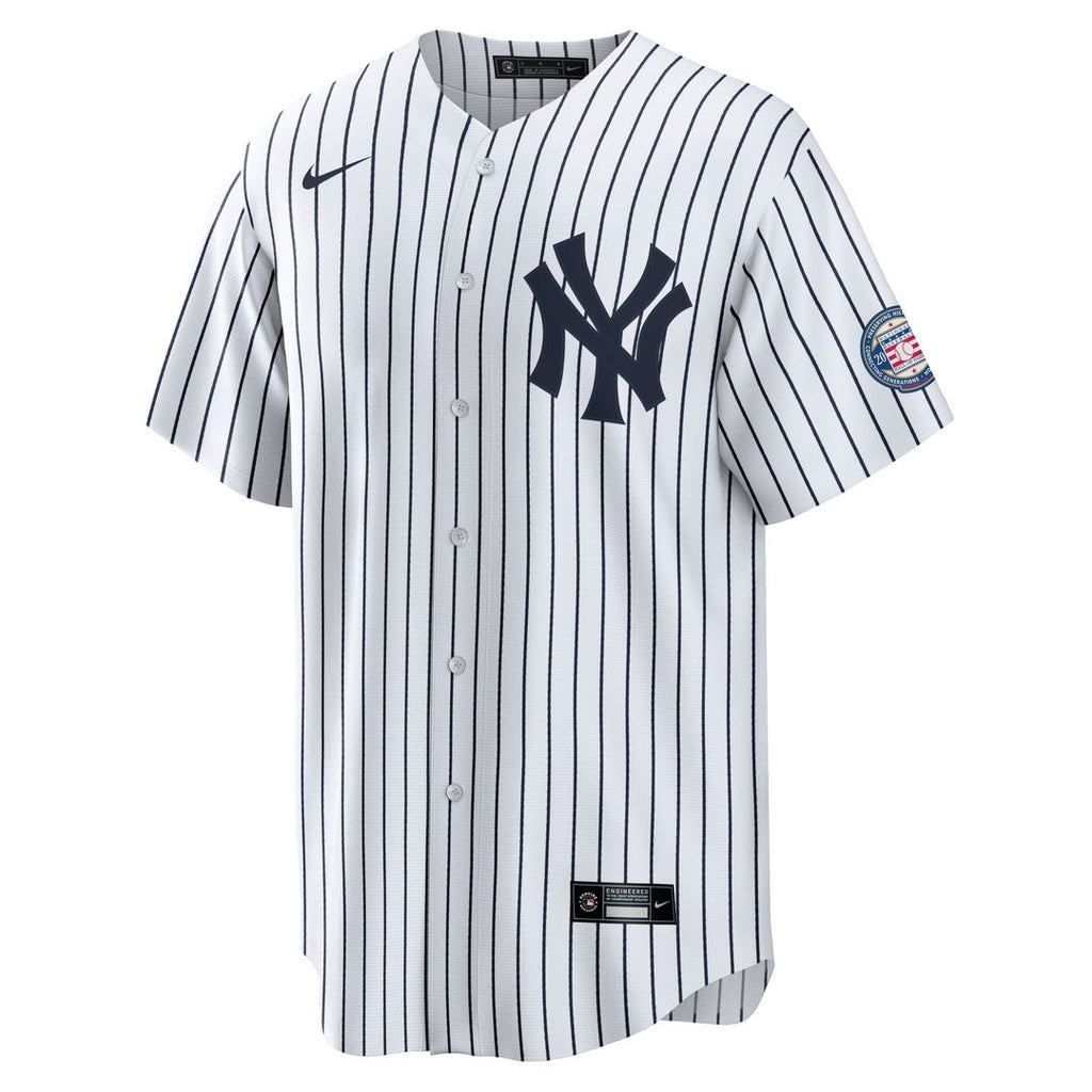 CC Sabathia New York Yankees 2025 Baseball Hall of Fame Name & Number Retired Jersey - White
