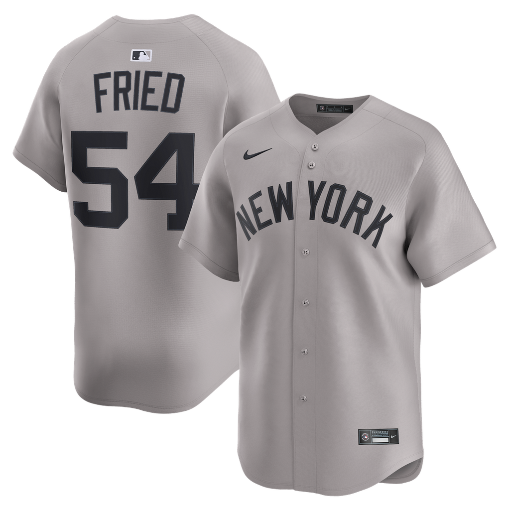 Max Fried New York Yankees Road Jersey - Gray