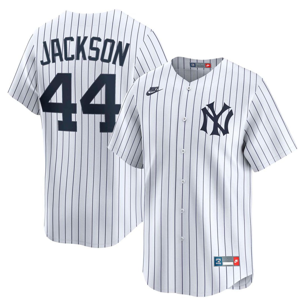 Reggie Jackson New York Yankees Throwback Jersey - White