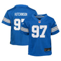 Aidan Hutchinson Detroit Lions Toddler Jersey - Blue