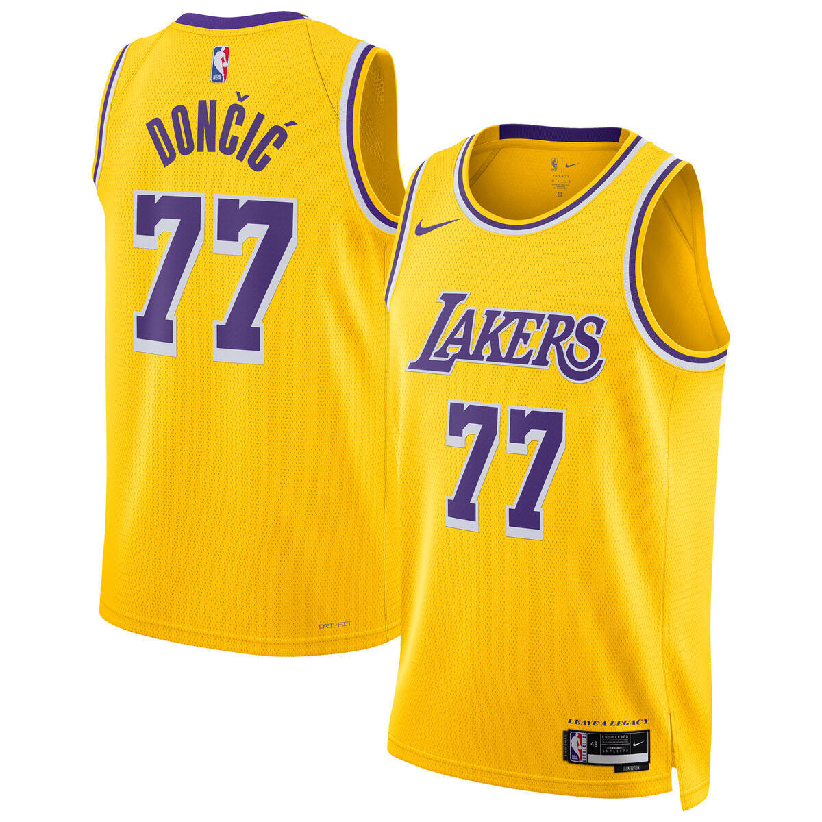 Los Angeles Lakers Jersey - Luka Doncic - Unisex