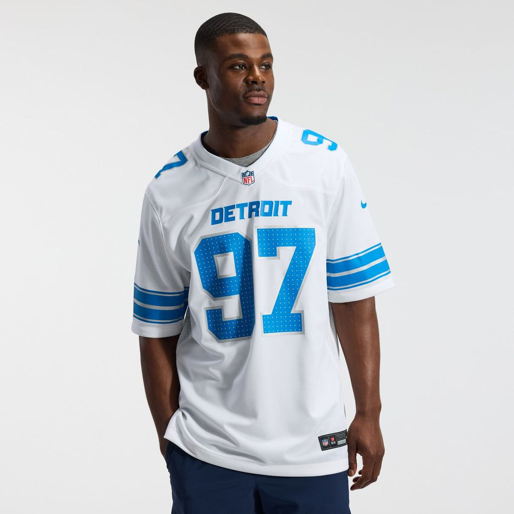 Aidan Hutchinson Detroit Lions Jersey - White