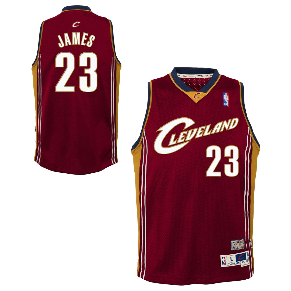 Cleveland Cavaliers LeBron James 2003-04 Jersey - Red Youth