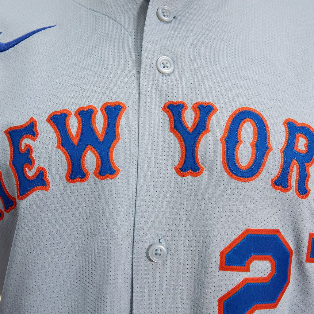 Mark Vientos New York Mets All-Star Jersey - Gray