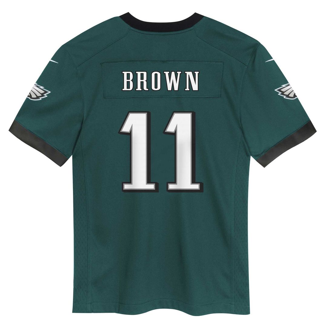 A.J. Brown Philadelphia Eagles Toddler Jersey - Midnight Green