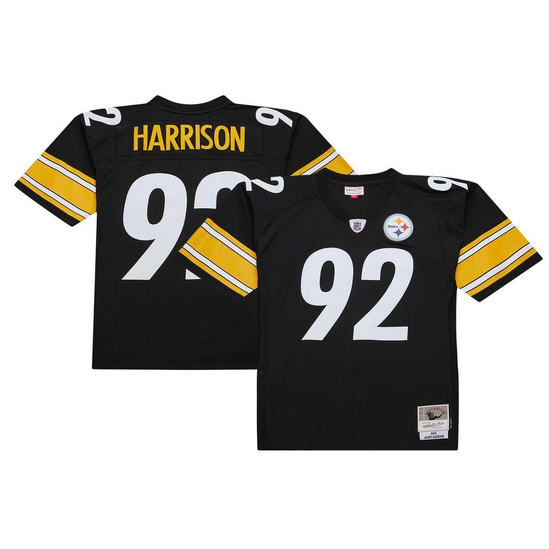 James Harrison Pittsburgh Steelers Legacy Jersey - Black