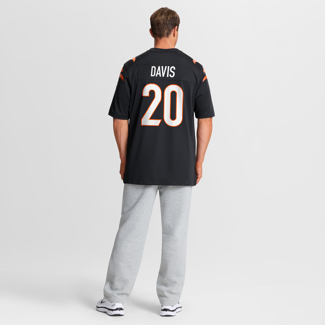 Tacario Davis Cincinnati Bengals Team Jersey - Black