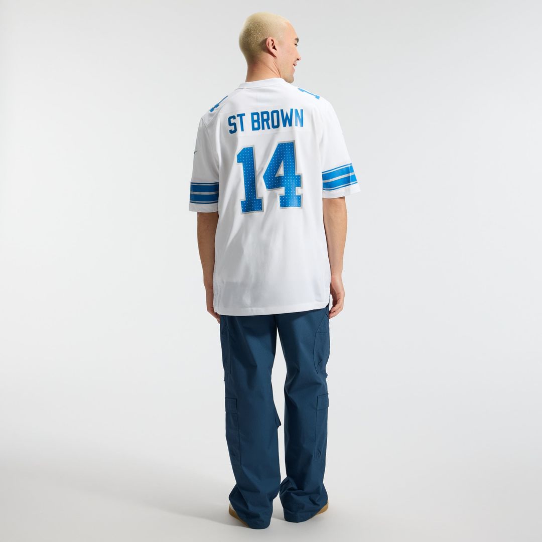 Amon-Ra St. Brown Detroit Lions Jersey - White
