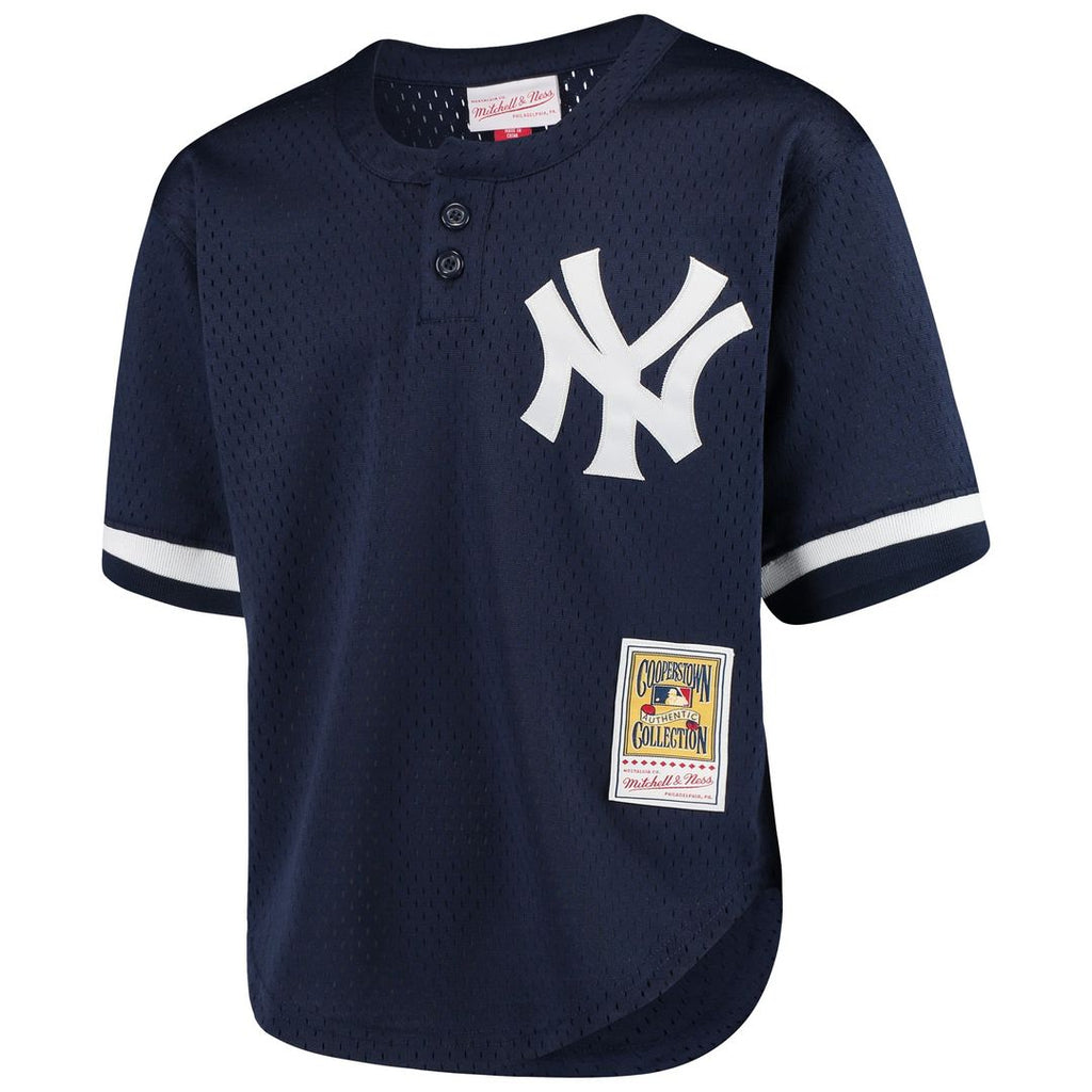 Mariano Rivera New York Yankees Youth Mesh Jersey - Navy
