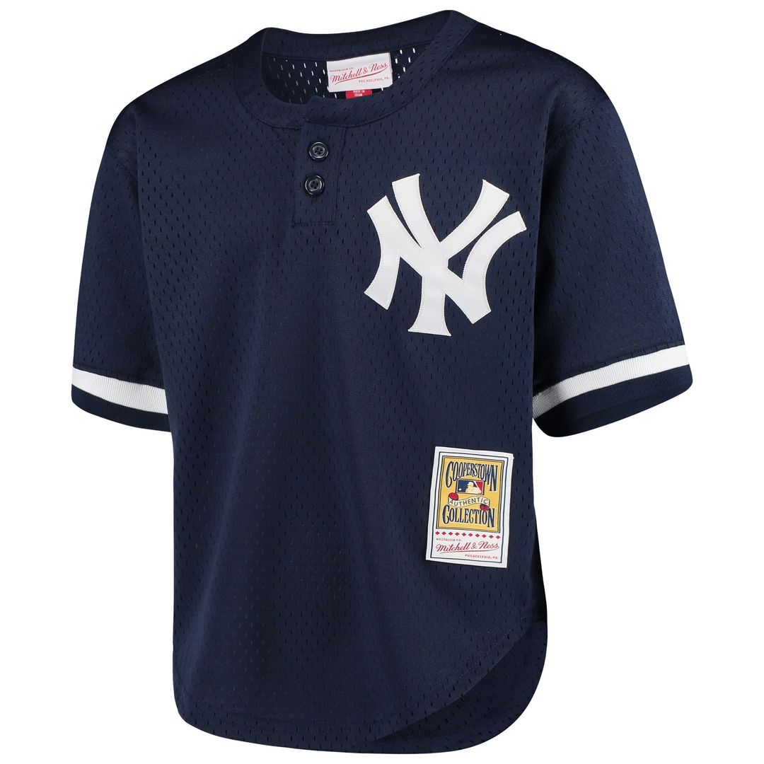 Mariano Rivera New York Yankees Youth Mesh Jersey - Navy