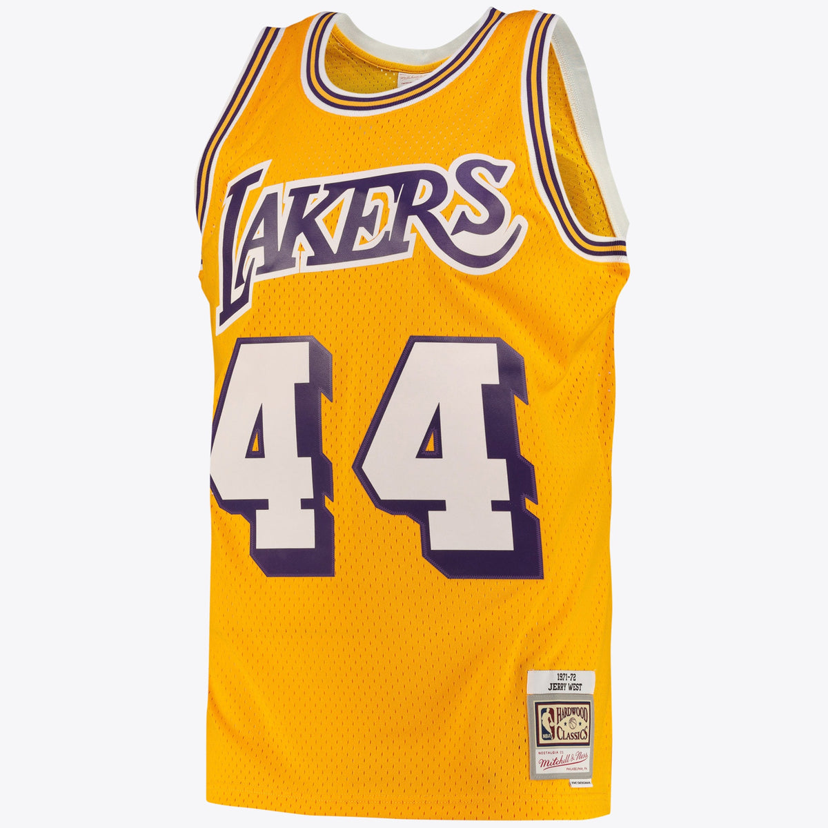 Los Angeles Lakers Jerry West Road Jersey - Light Gold - Mens