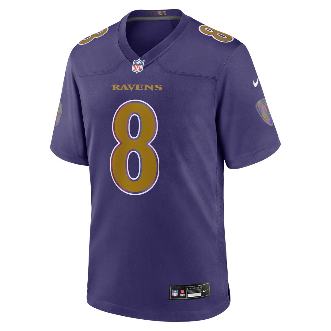 Lamar Jackson Baltimore Ravens Alternate Jersey - Purple