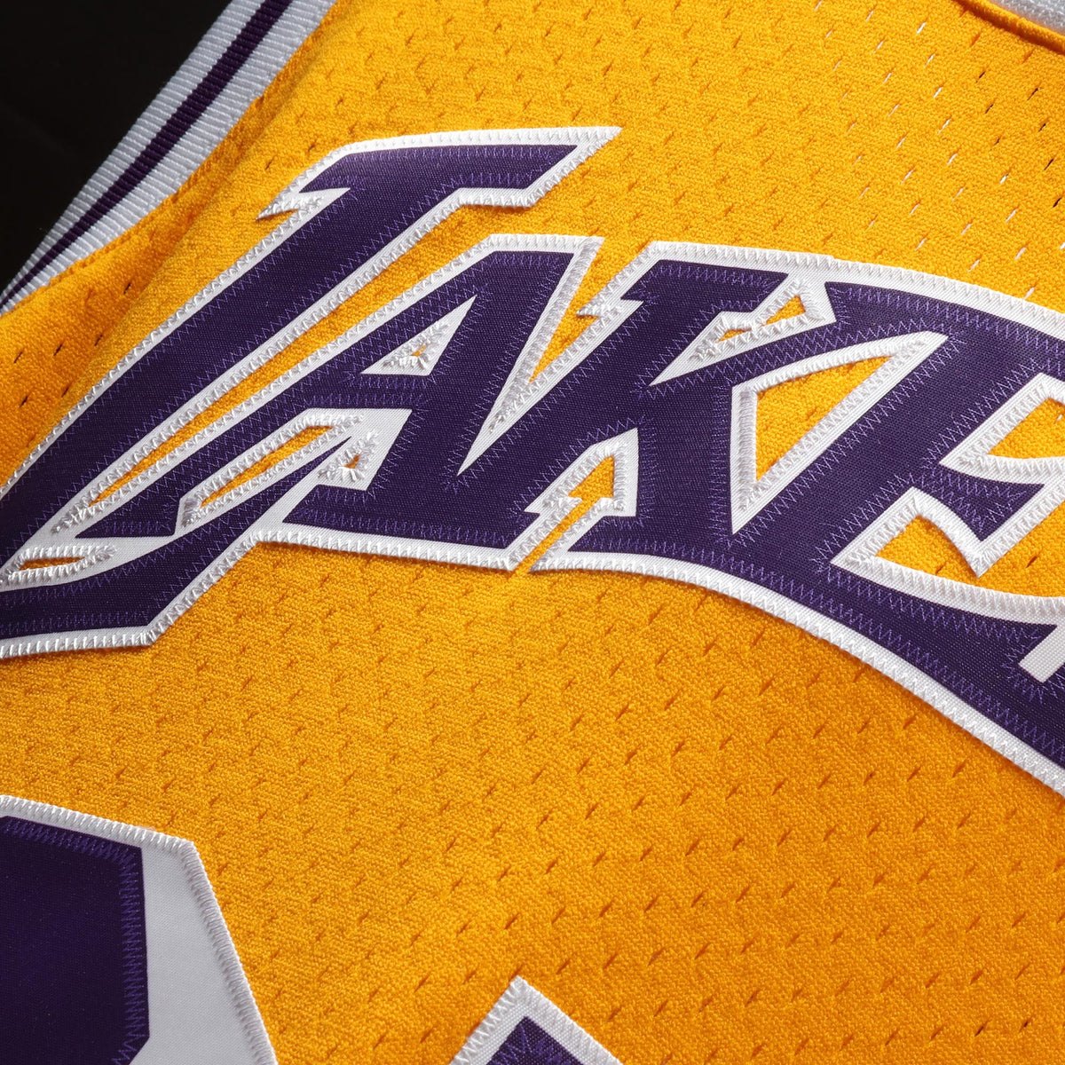 Men's Magic Johnson Gold Los Angeles Lakers 1984-85 Jersey