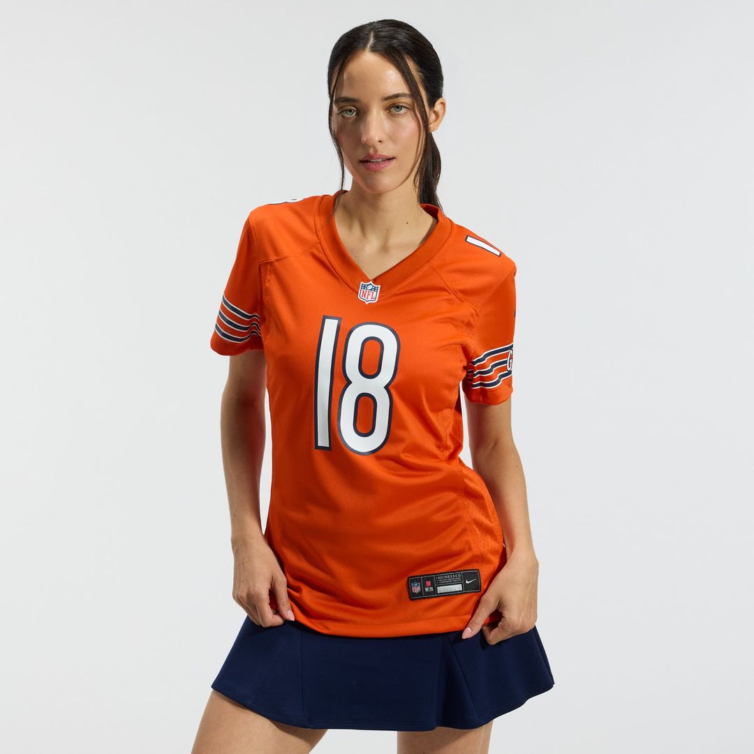 Caleb Williams Chicago Bears Women's Alternate Jersey - Orange