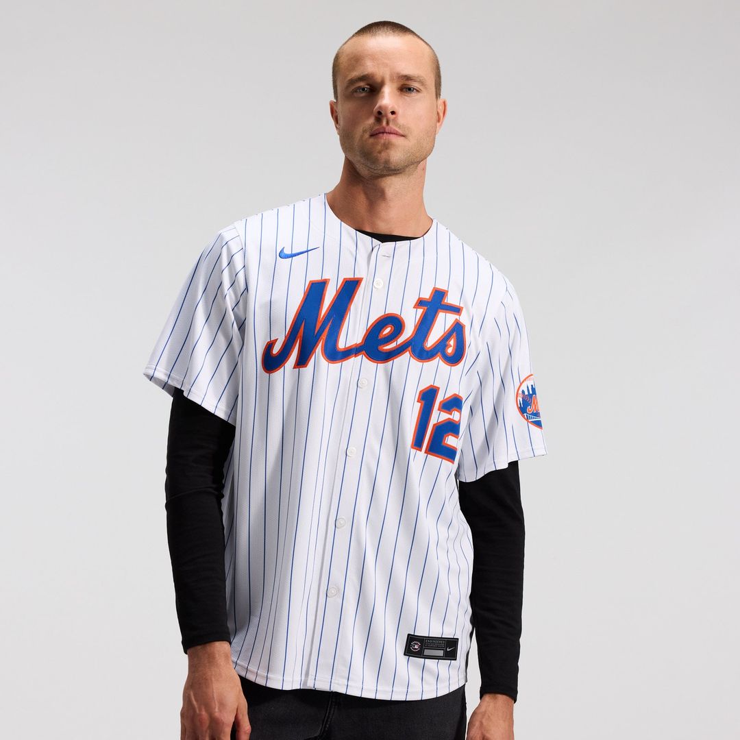 Francisco Lindor New York Mets Home Jersey - White