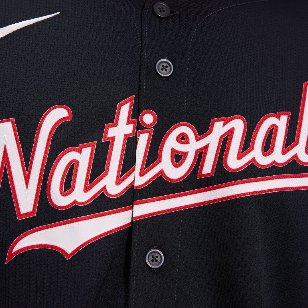 James Wood Washington Nationals Alternate Jersey - Navy