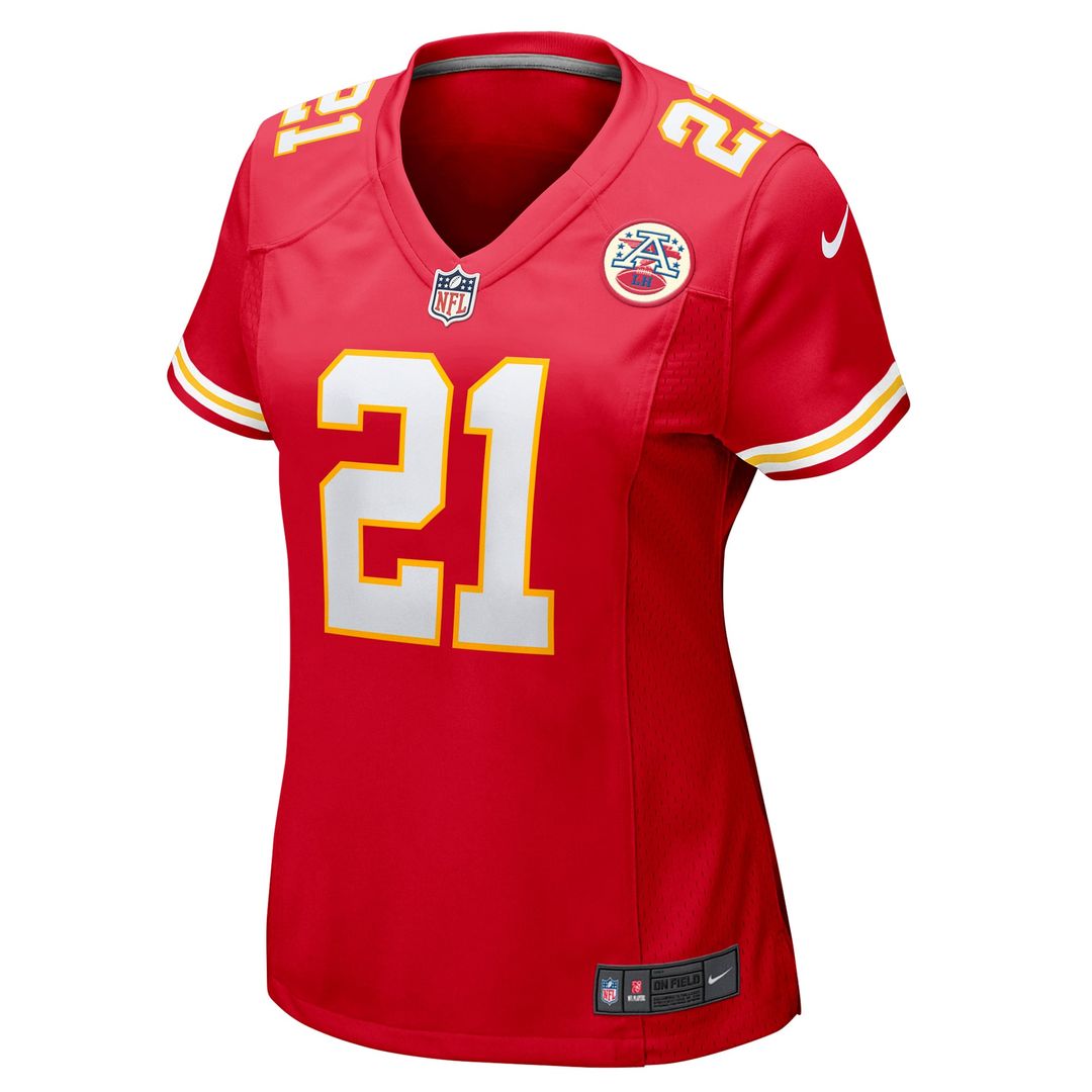 Jaden Hicks Kansas City Chiefs Women's Jersey - Red