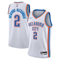 Oklahoma City Thunder Jersey - White - Shai Gilgeous-Alexander - Youth