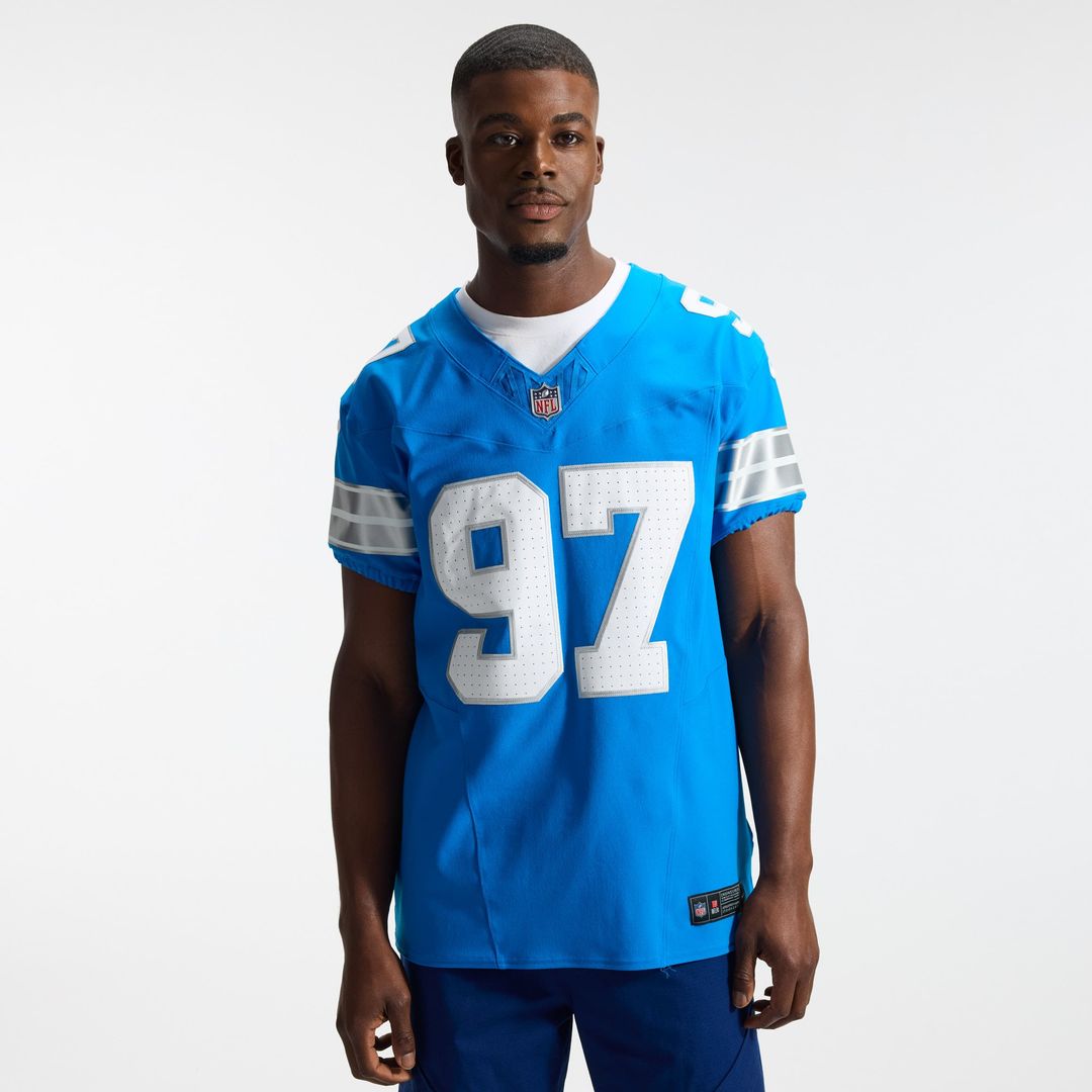 Aidan Hutchinson Detroit Lions Alternate Elite Jersey - Black