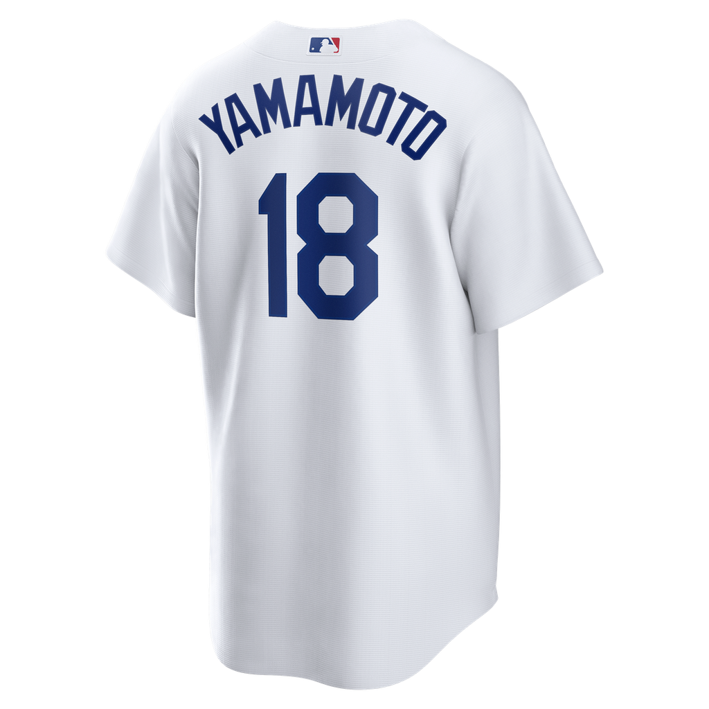 Yoshinobu Yamamoto Los Angeles Dodgers Home Jersey - White