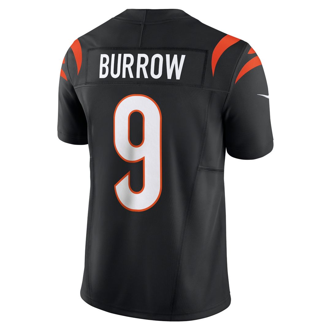Joe Burrow Cincinnati Bengals Jersey - Black