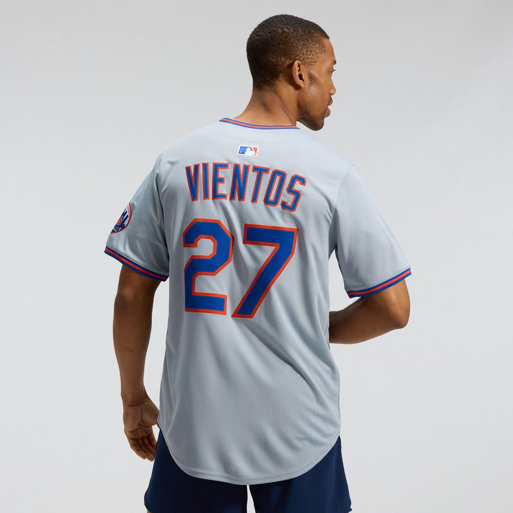Mark Vientos New York Mets All-Star Jersey - Gray