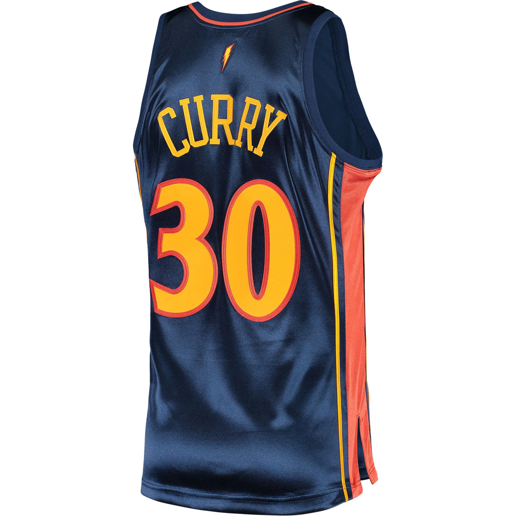 Men's Stephen Curry Navy Golden State Warriors 2009 Jersey