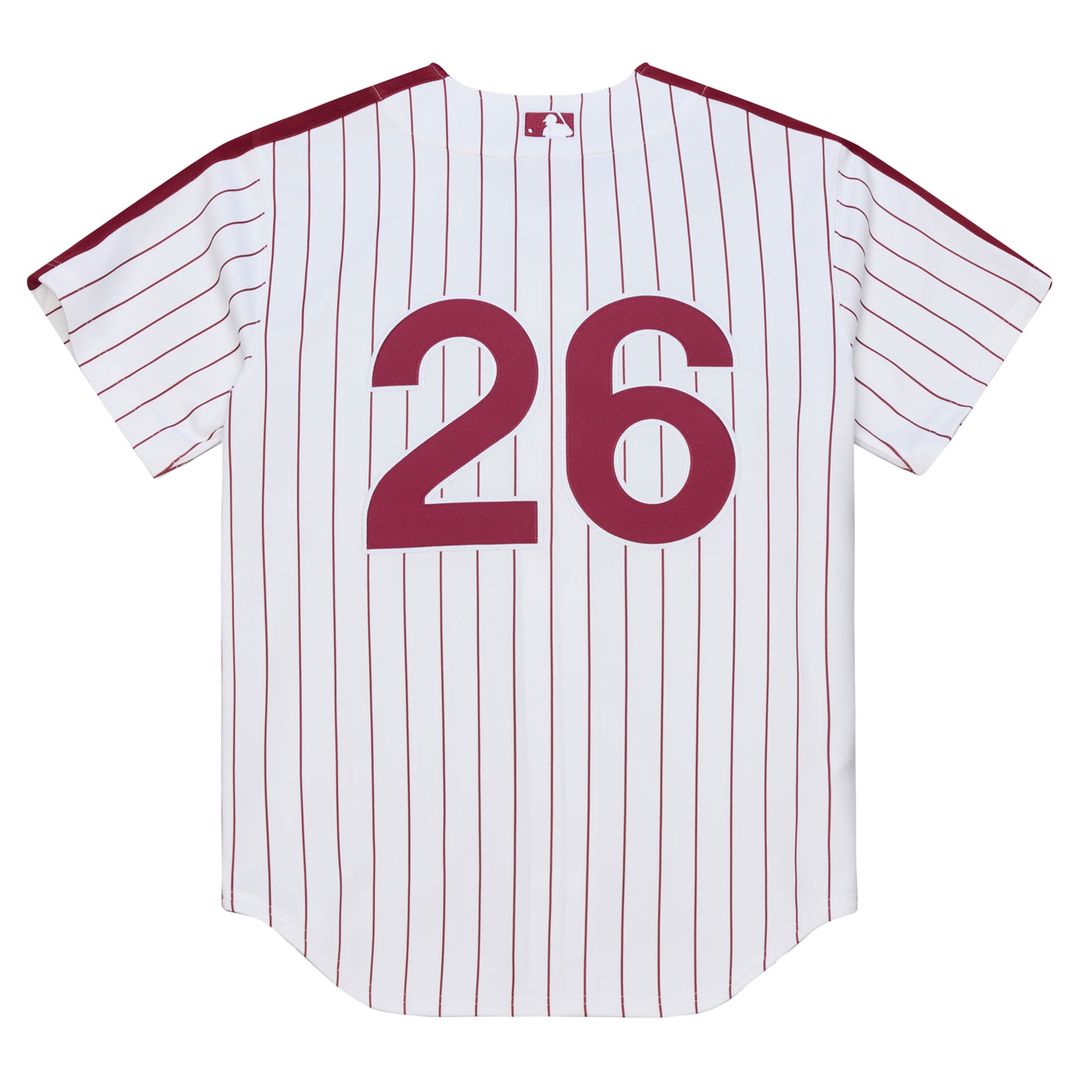 Chase Utley Philadelphia Phillies 2003 Jersey - White