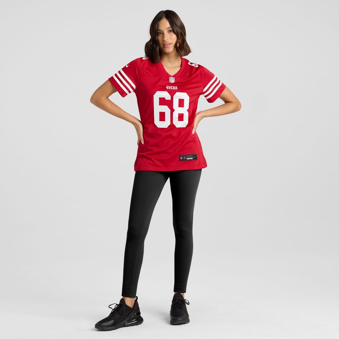 Colton McKivitz San Francisco 49ers Women's Team Jersey - Scarlet