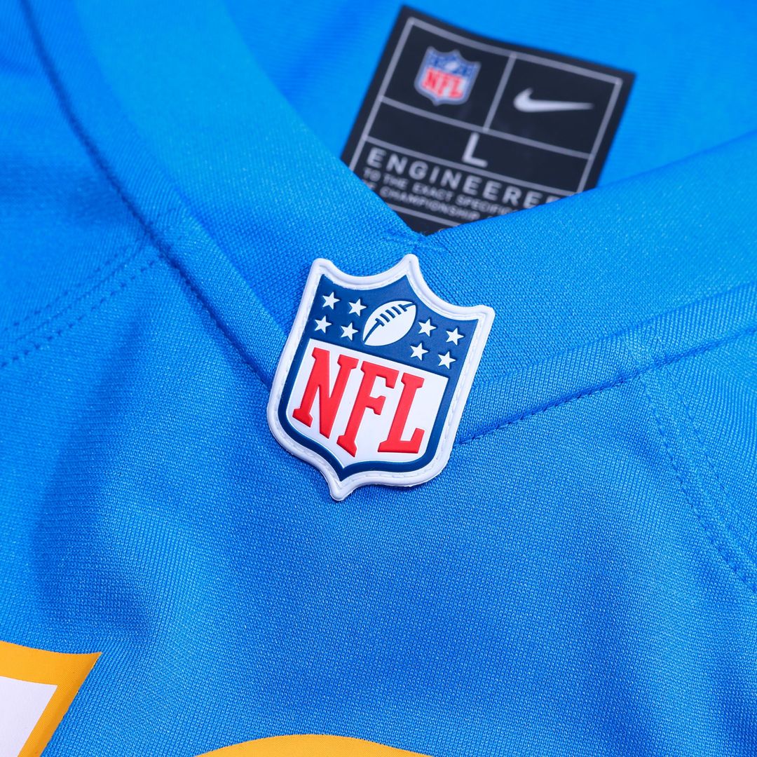 Andre James Los Angeles Chargers Team Jersey - Powder Blue