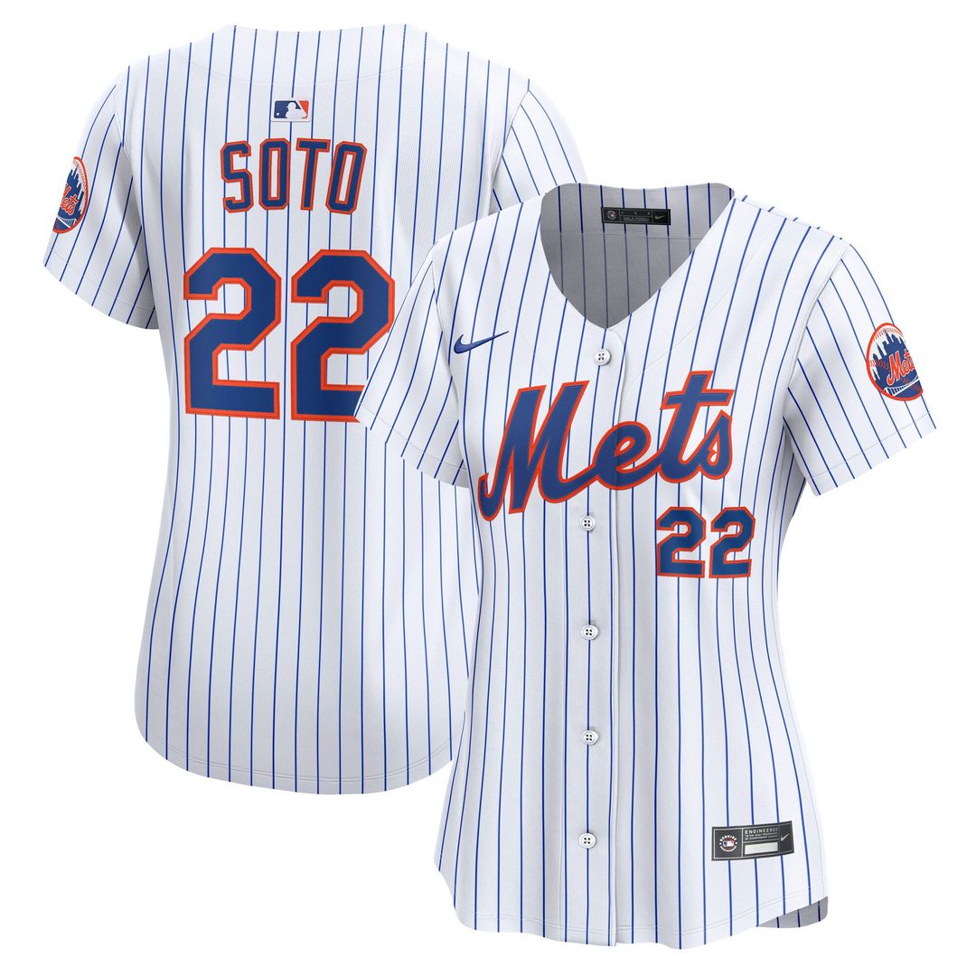 Juan Soto New York Mets Women's Home Jersey - White