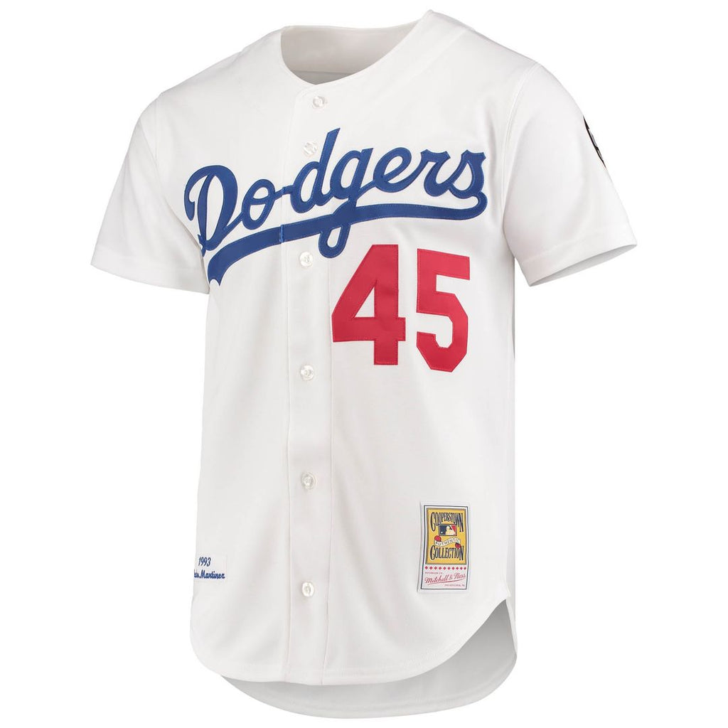 Pedro Martinez Los Angeles Dodgers 1993 Home Jersey - White