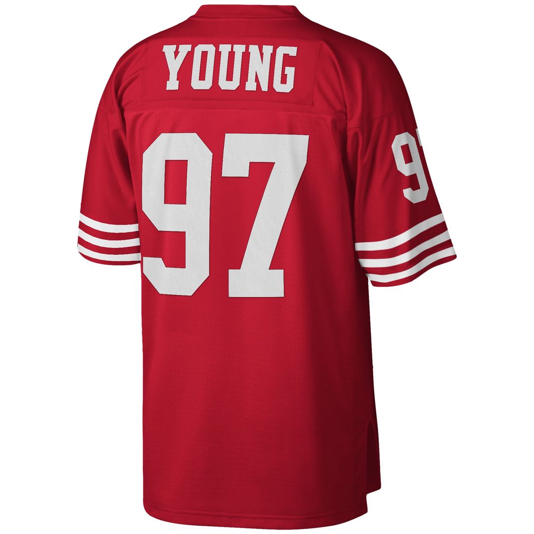 Bryant Young San Francisco 49ers Legacy Jersey - Scarlet