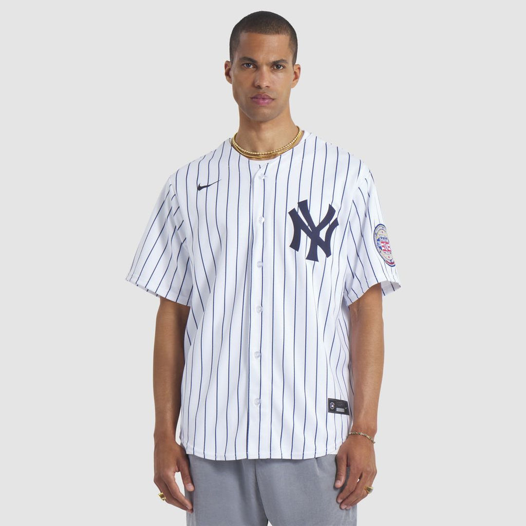 CC Sabathia New York Yankees 2025 Baseball Hall of Fame Name & Number Retired Jersey - White