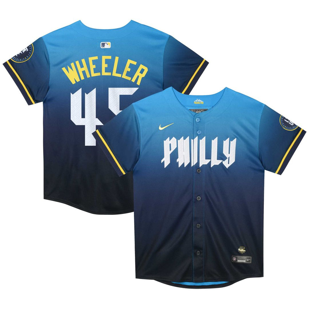 Zack Wheeler Philadelphia Phillies Preschool 2024 Jersey - Blue
